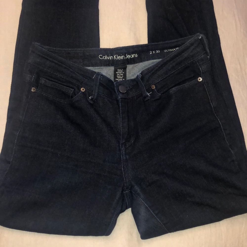Calvin Klein Dark Wash Ultimate Skinny Jeans